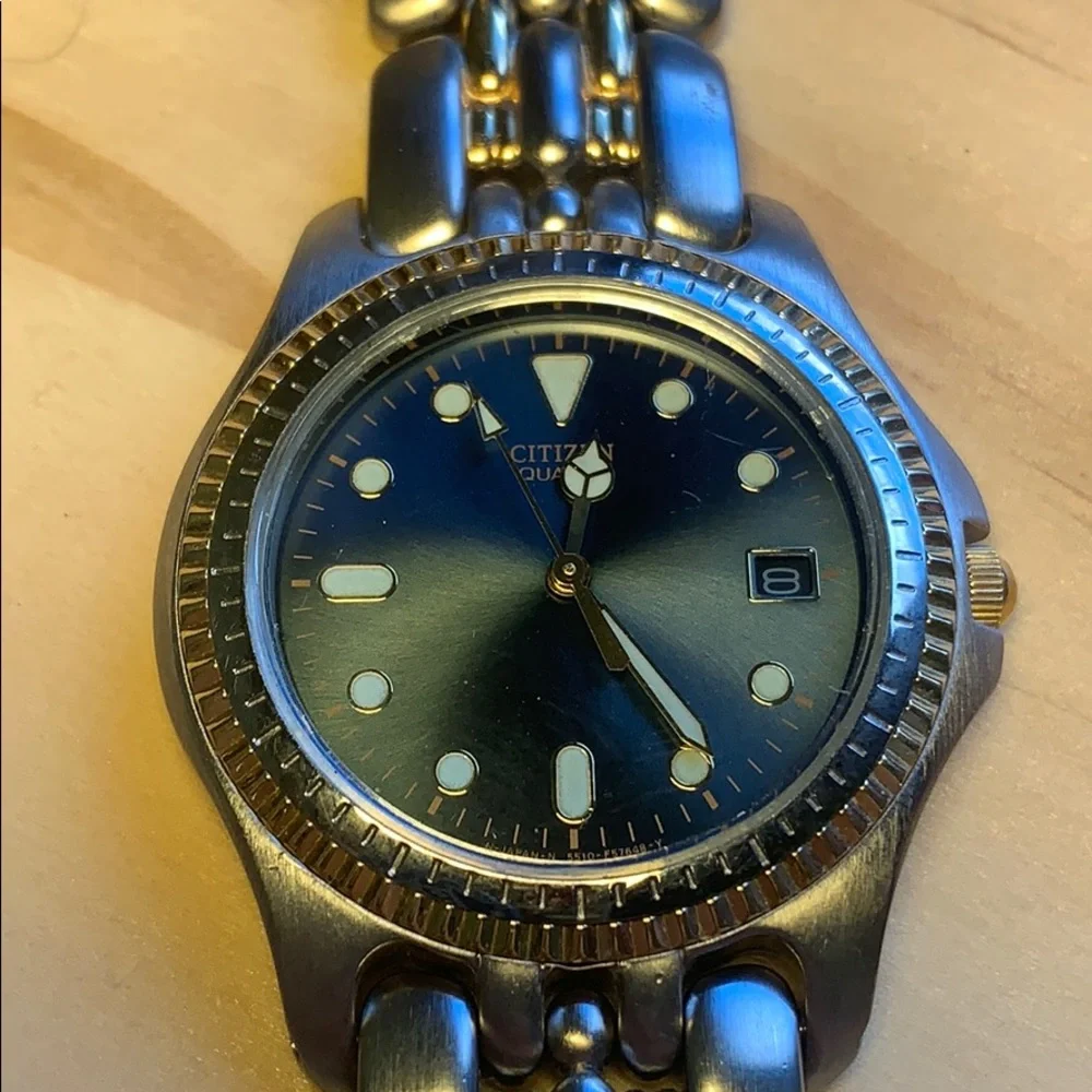 Citizen Eco-Drive 5510-F52665 Water resist Japan